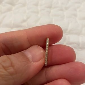 Charm holder 14k diamonds